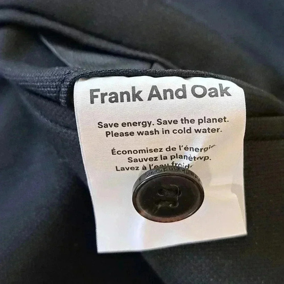 Frank & Oak Women's Black Open Front  Blazer - Size Medium EUC - Picture 11 of 15